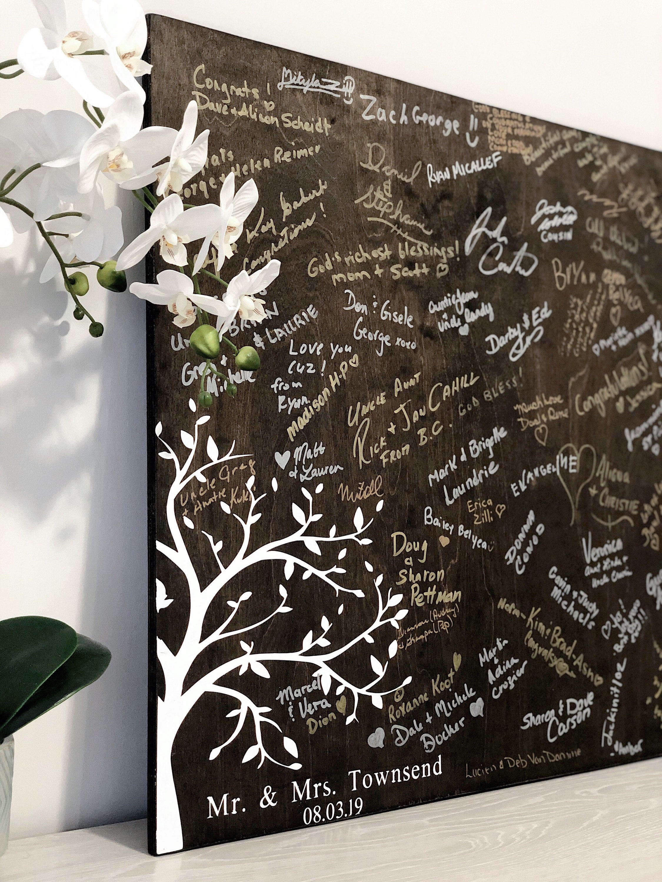 Wedding Signing Board Wedding Guestbook Wedding Guestbook Etsy