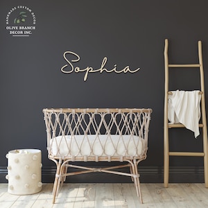 Baby Name Sign - Name Sign for Nursery - Nursery Decor - Custom Name Sign - Nursery Name Sign - Custom Nursery Decor - Baby Shower Gift
