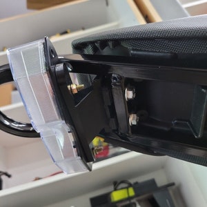 NEW ebike tail light bracket without plate stealth bomber CN Enduro