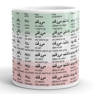 Farsi Persian Conjugations Mug