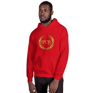 Roman SPQR  Latin Unisex Hoodie