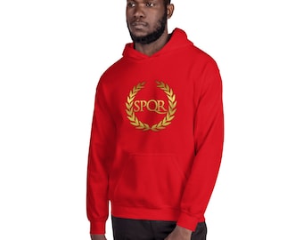 Roman SPQR  Latin Unisex Hoodie