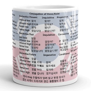 Korean Grammar Mug