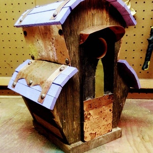 Unique chapel style birdhouse