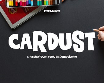 Cardust - Fun Font