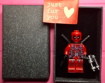 deadpool lego keyring
