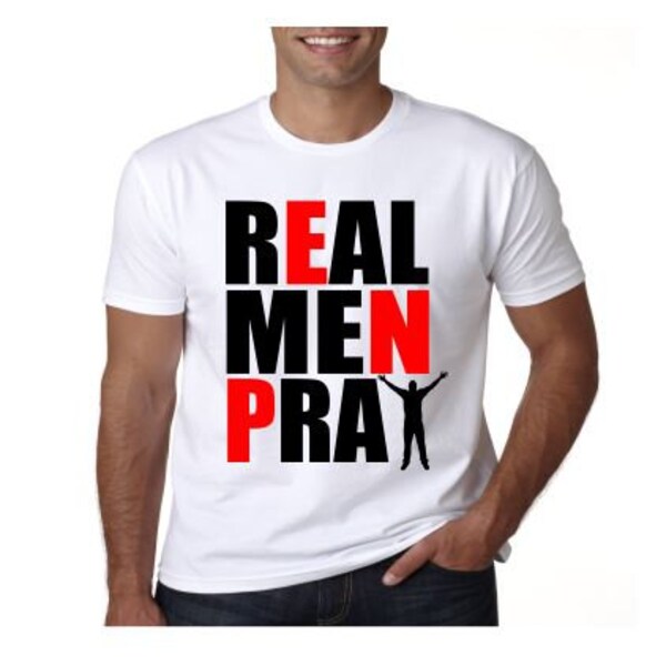Los hombres reales oran, dicen, svg, hombres, para todos los hombres, cristiano, descarga instantánea