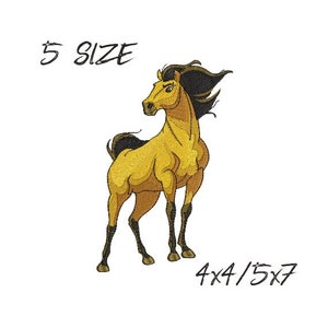 Spirit Embroidery Design, Horse Embroidery Designs