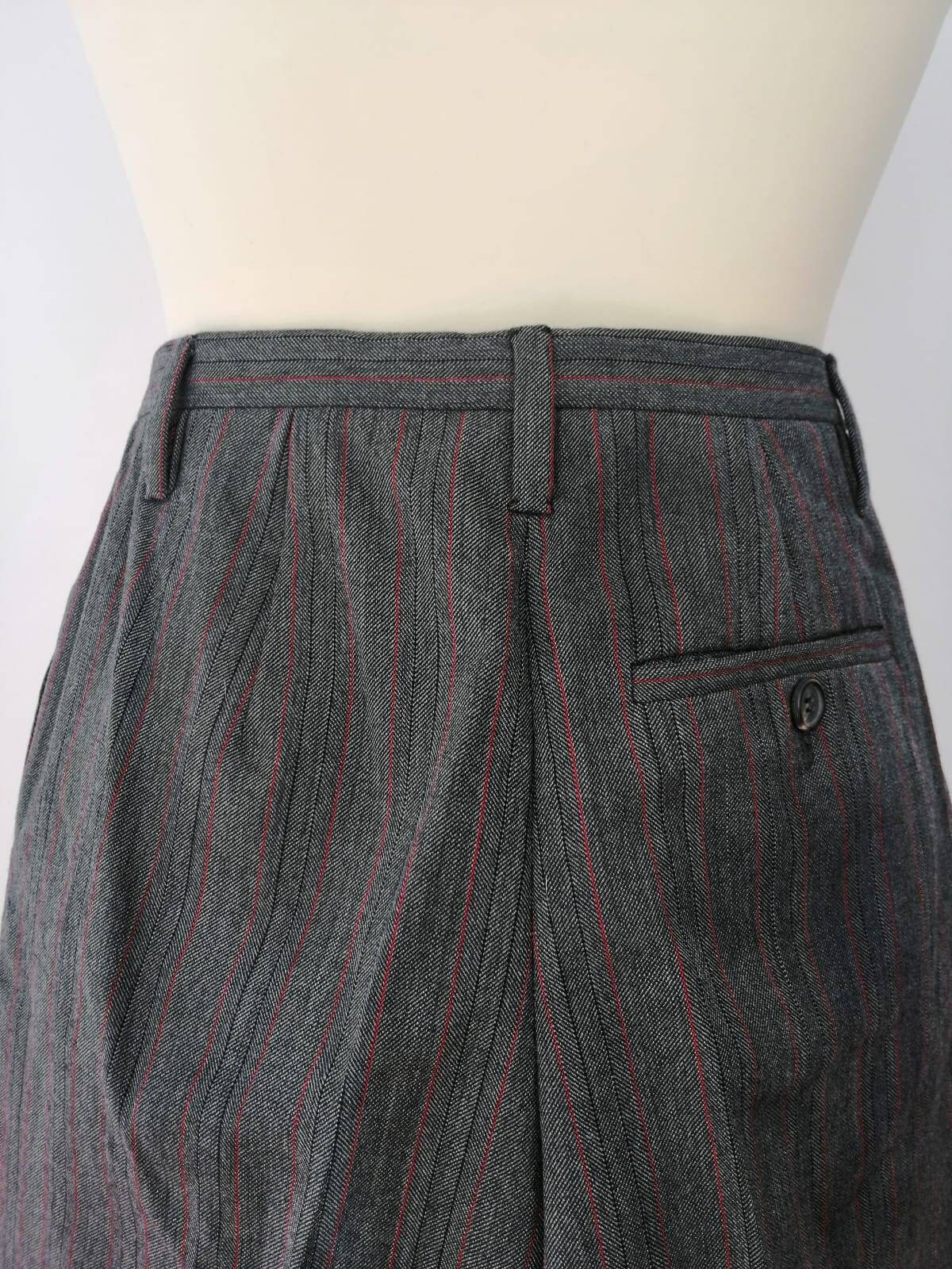 Prada Trousers, 90s Long Trousers, Vintage Prada, Gray Prada Trousers, 90s Long Trousers, Vintage Prada, Gray