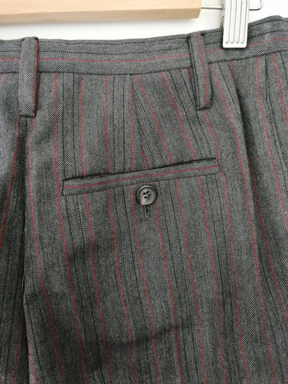 Prada trousers, 90s long trousers, vintage Prada, gra… - Gem Prada trousers, 90s long trousers, vintage Prada, gra… - Gem