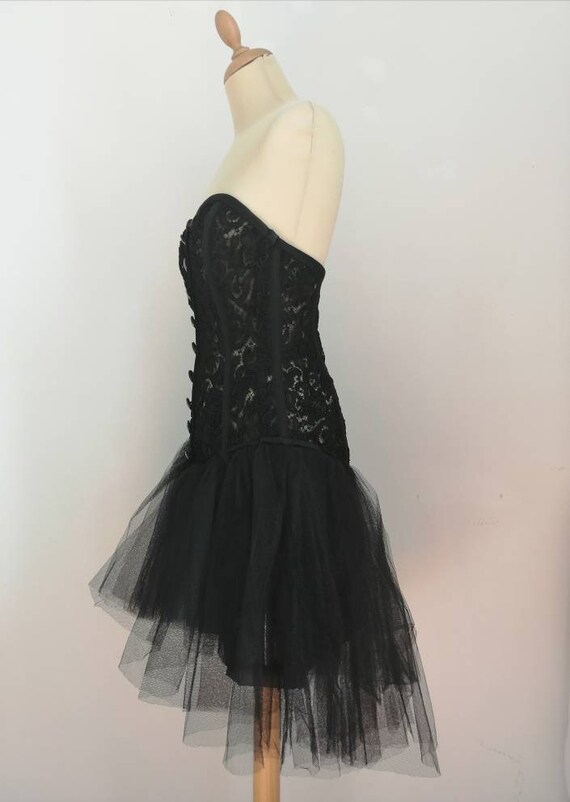 Yves Saint Laurent Dress, Luxury Piece, Tulle Dress, Elegant Dress, New Year Dress, Sexy, Black Lace Dress, Yves Saint Laurent Rive Gauche - Etsy Hong Kong Yves Saint Laurent Dress, Luxury Piece, Tulle Dress, Elegant Dress, New Year Dress, Sexy, Black Lace Dress, Yves Saint Laurent Rive Gauche - Etsy Hong Kong