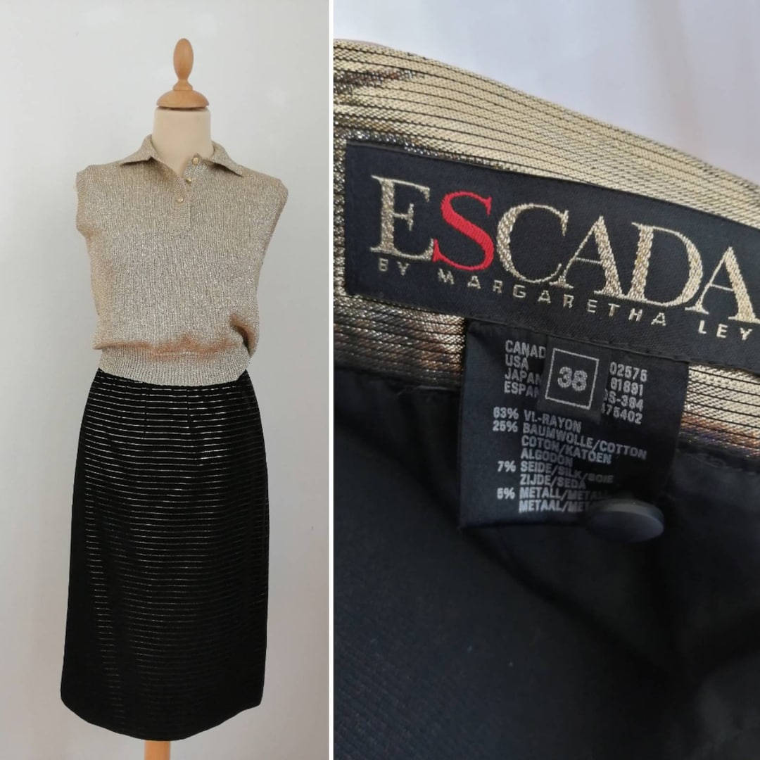 Escada Skirt, Vintage Escada Skirt, Escada by Margaretha Ley