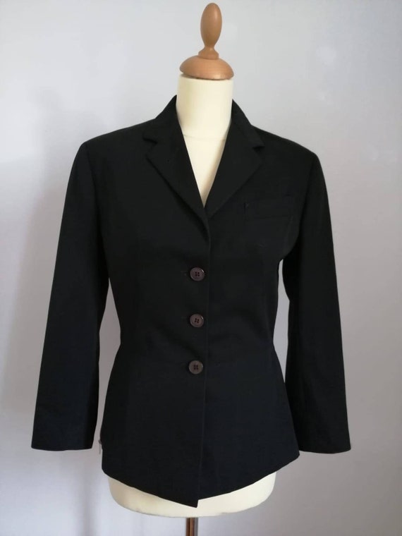 Jean Paul Gaultier blazer, 90s vintage blazer, bla