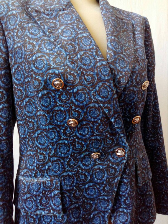 Gianni Versace jacket, authentic vintage Versace,… - image 3