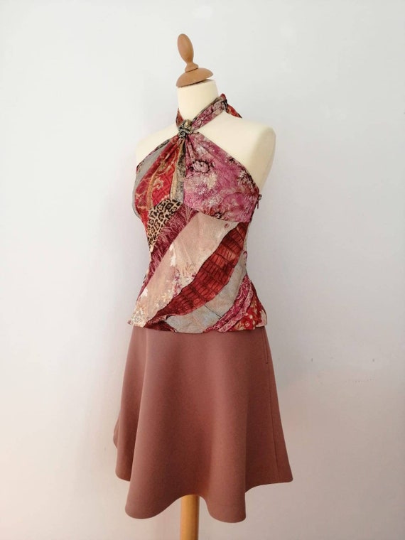 Miu Miu skirt, 90s Prada skirt, woolen skirt, low… - image 7