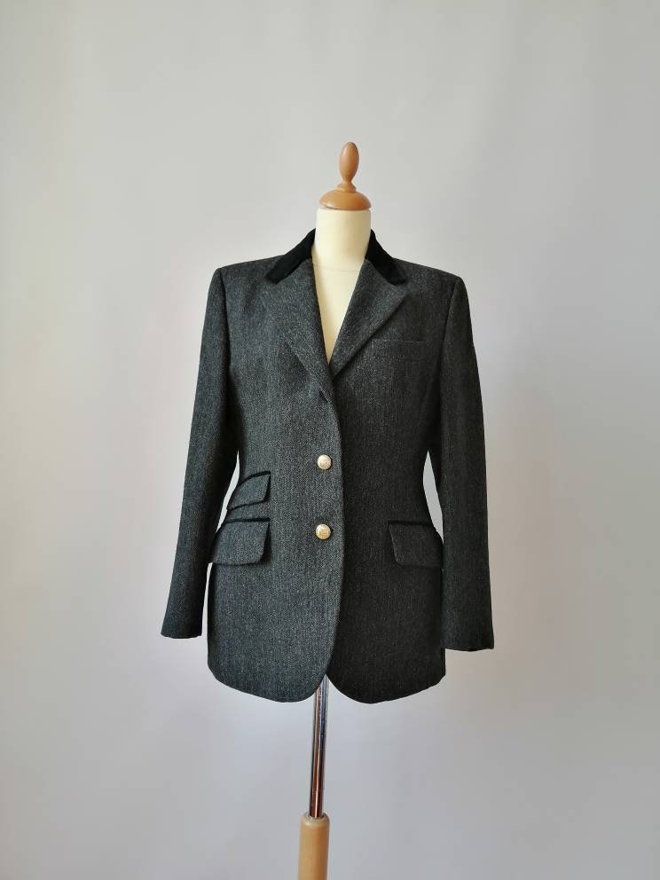 Shetland Wool Jacket - Etsy