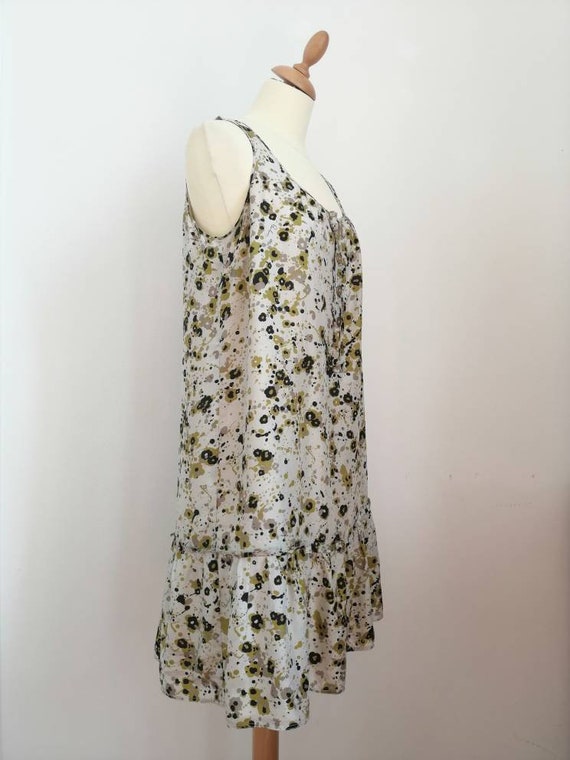 Burberry dress, vintage 90s dress, silk dress, Bu… - image 7