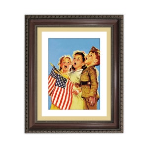 Patriotic Wall Art, Patriotic Home Decor, Vintage American Flag, American Vintage USA, Patriotism Examples, Proud to be an American, Patriot