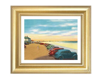 Vintage Coastal, Vintage Beach Prints, Vintage Illustration, Antique Home Decor, Vintage Home Decor, Vintage Wall Art, vintage Room Decor