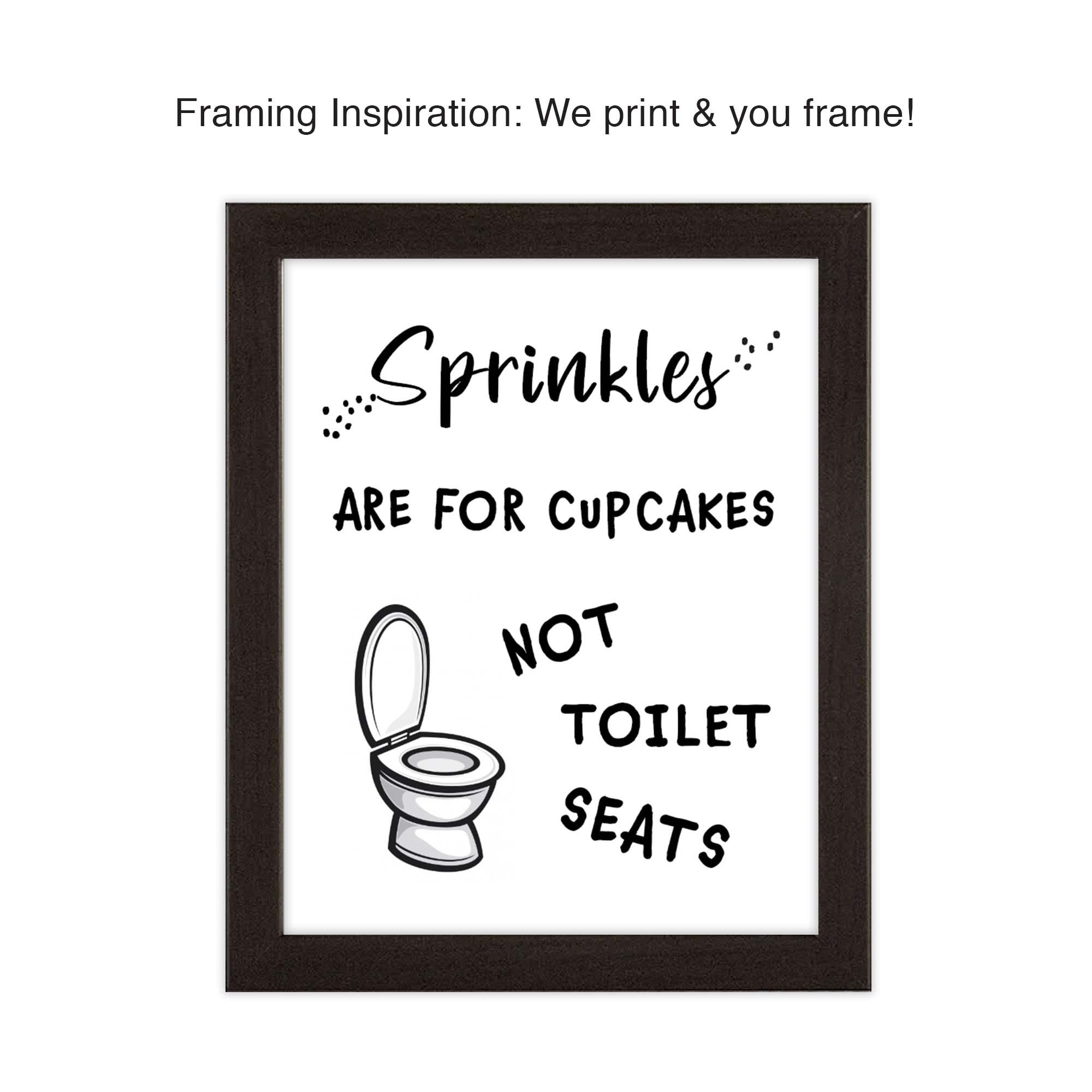 Bathroom Humor, Bathroom Posters Funny, Funny Bathroom Decor, Guest