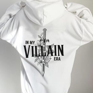 In my Villain Era Reader Hoodie Book Lover Shirt Reader Bookish Shirt Bookish Babe Dark Romance Reader Morally Gray BookTok Bookish Merch