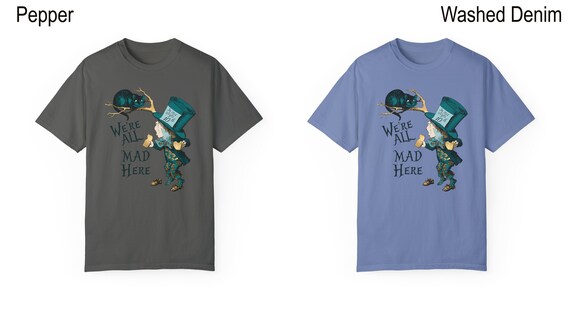 トップス 90s Alice in Wonderland MadHatter tee Vintage 90s Alice In Wonderland Mad Hatter Shirt | eBay