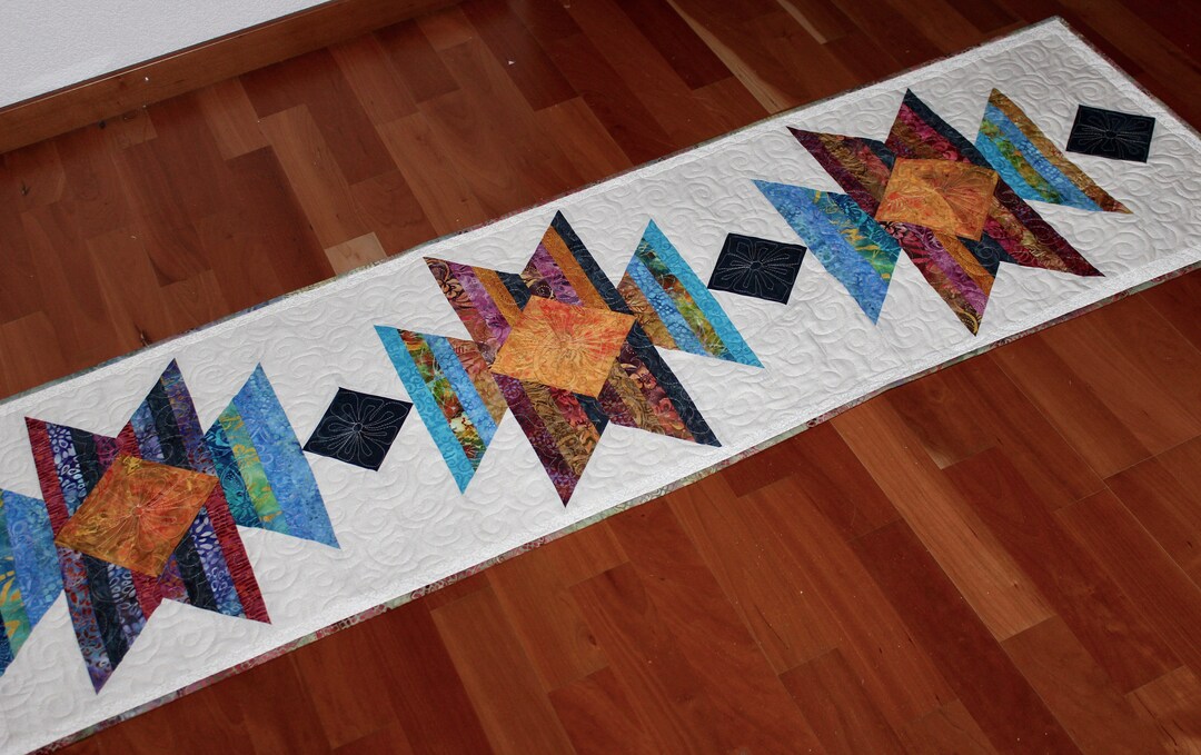 Quilt Pattern - Scrappy Table Runner - 21 In. X 75 In. - PDF Download ...