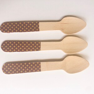 Thanksgiving cutlery decoration, Thanksgiving wood spoons, Thanksgiving table decor, Fall Party Cutlery, First communion cutlery