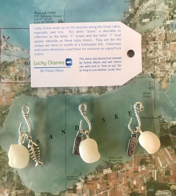 Lake erie lucky stone jewelry outlet