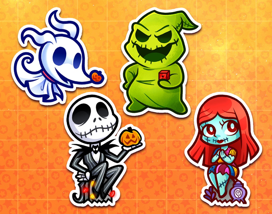 Nightmare Before Christmas Stickers Etsy Nightmare Before Christmas Stickers Etsy