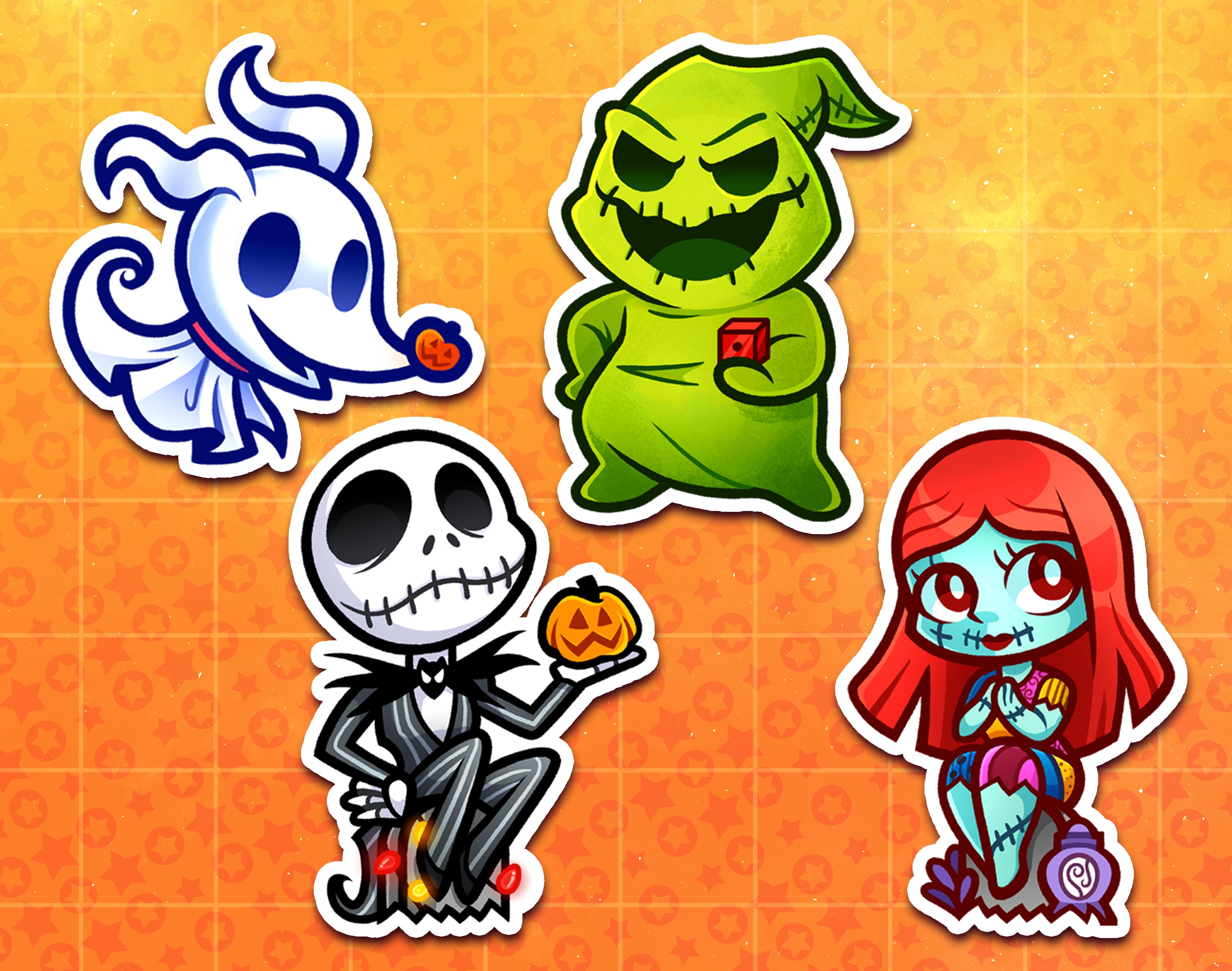 Paper & Party Supplies Stickers, Labels & Tags Nightmare before