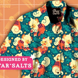 Growlithe Button Up Shirt
