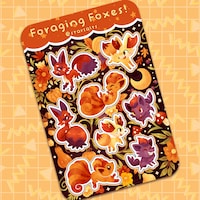 Fox Sticker - Etsy