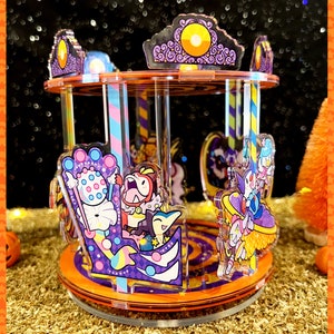 Halloween Merry-Go-Round Standee