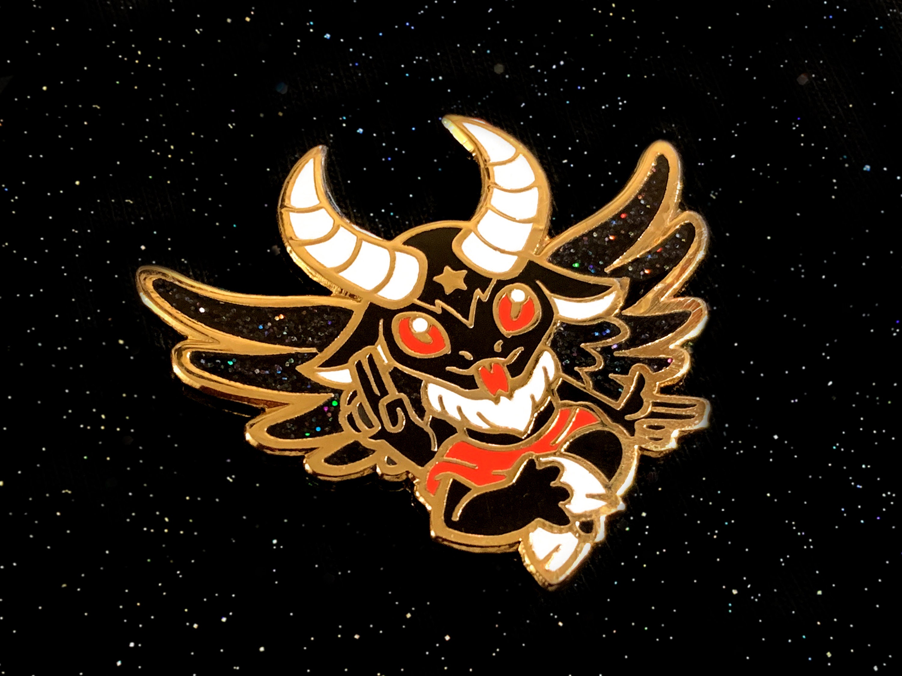 Baphomet Enamel Pin - Etsy