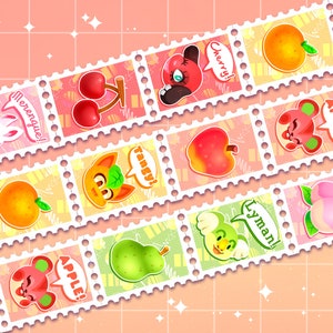 Fruity Friends Stamp Washi Tape