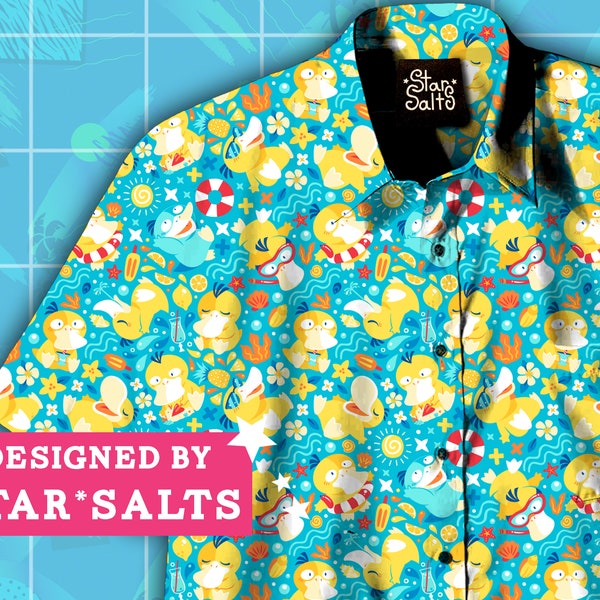 Psyduck Button Up Shirt