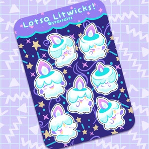 4x6 Litwick Sticker Sheet