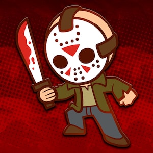 Jason Voorhees Enamel Pin