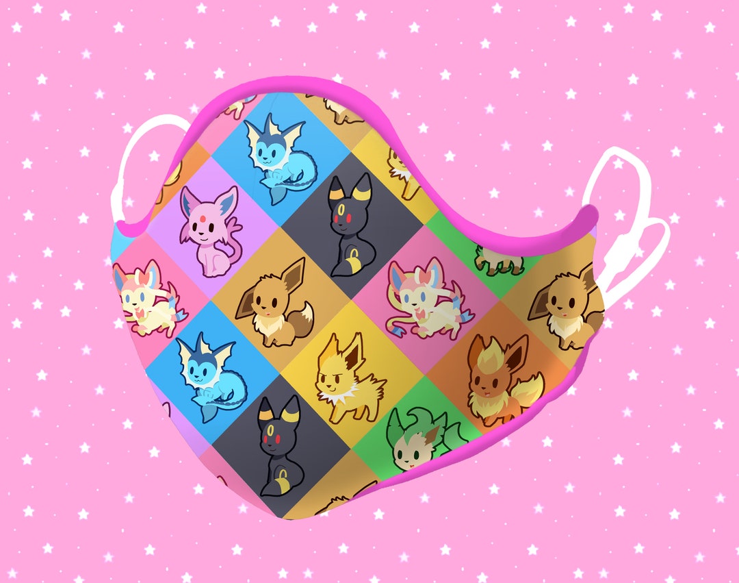 Eeveelutions Face Mask Etsy Australia