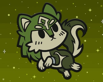 Wolf Link Enamel Pin