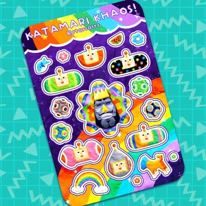 4x6 Katamari Sticker Sheet