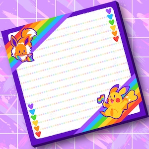 Poke'Pride Memo Pad