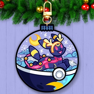Umbreon christmas ornament Clearance
