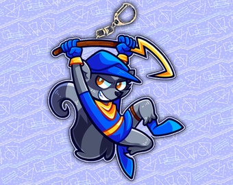 Sly Cooper 2.5" Acrylic Charm