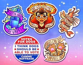 MBMBAM Stickers