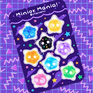 4x6 Minior Sticker Sheet