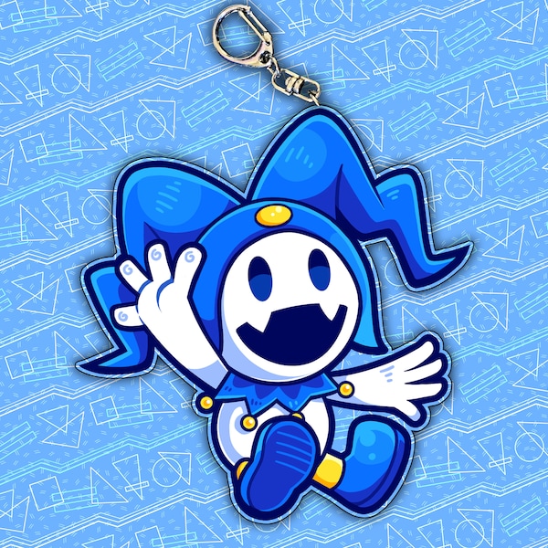 Jack Frost 2.5" Acrylic Charm