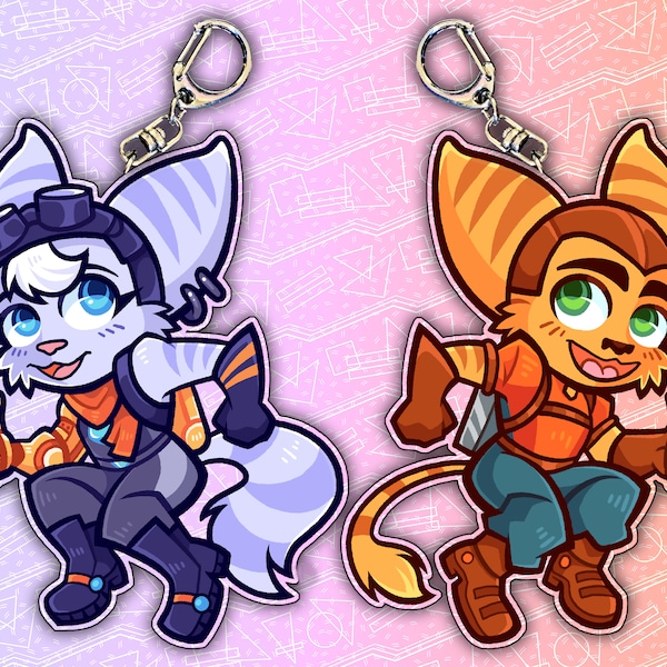 Ratchet & Rivet 2.5" Acrylic Charms