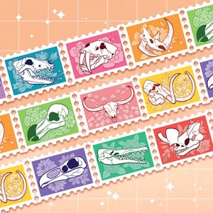 Frigid Friends Stamp Washi Tape